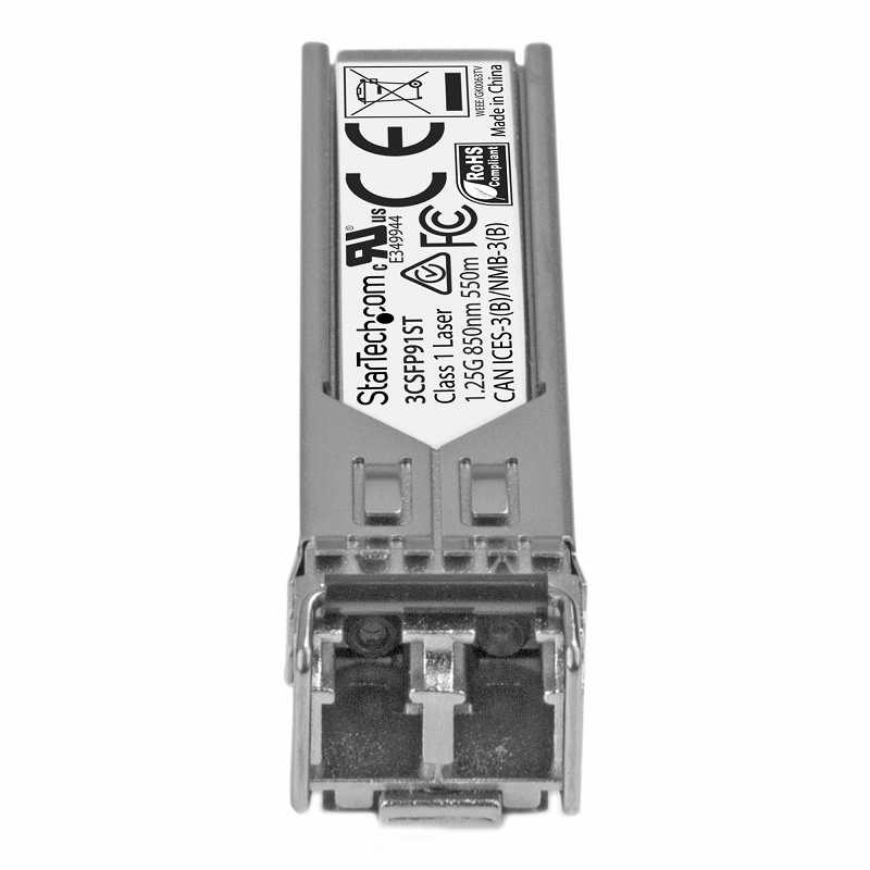 StarTech 3CSFP91ST HP 1GbE Multi Mode Fiber Optic Transceiver